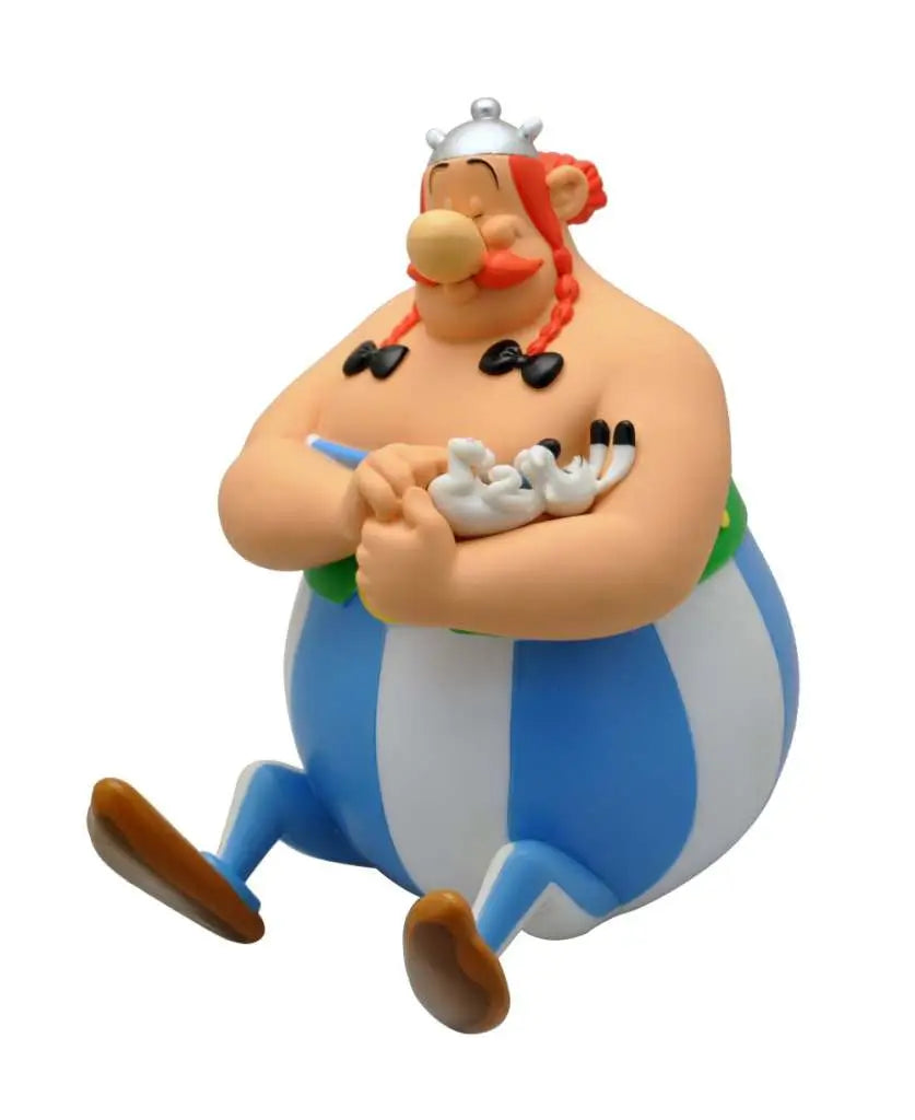 ASTERIX OBELIX WITH IDEFIX MONEY BANK PLASTOY