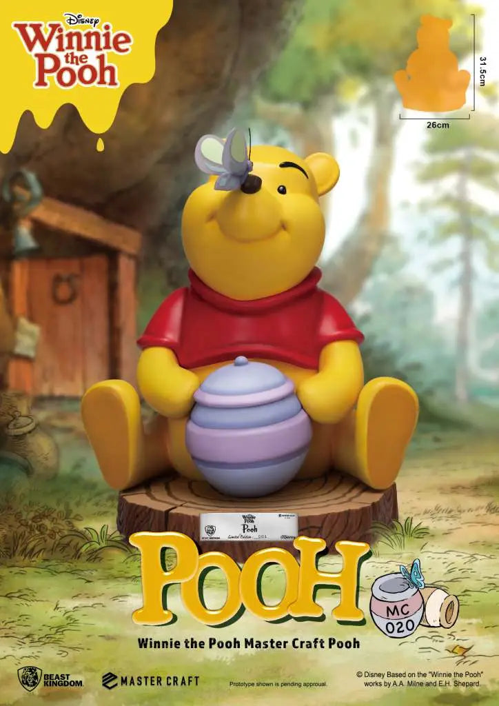 WINNIE THE POOH MASTER CRAFT STATUE BEAST KINGDOM