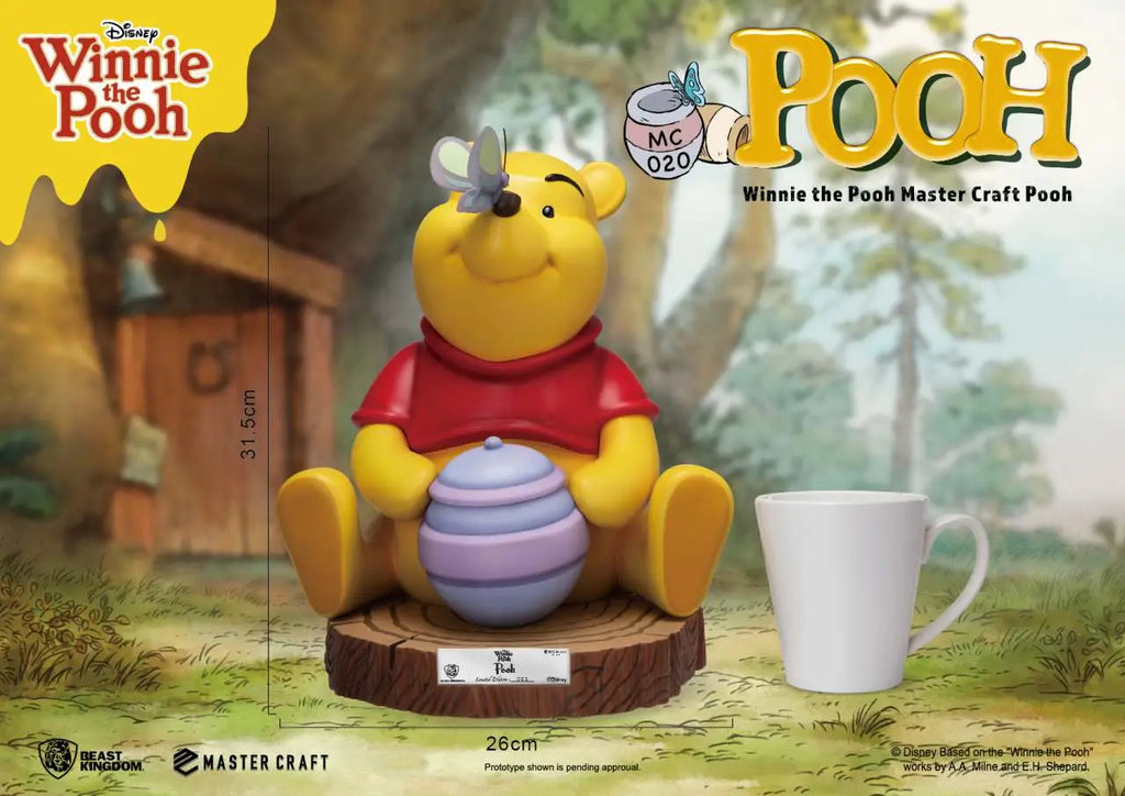 WINNIE THE POOH MASTER CRAFT STATUE BEAST KINGDOM
