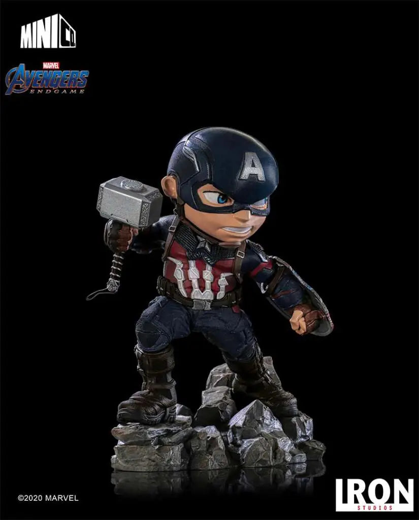 AVENGERS ENDGAME CAPTAIN AMERICA MINICO IRON STUDIOS