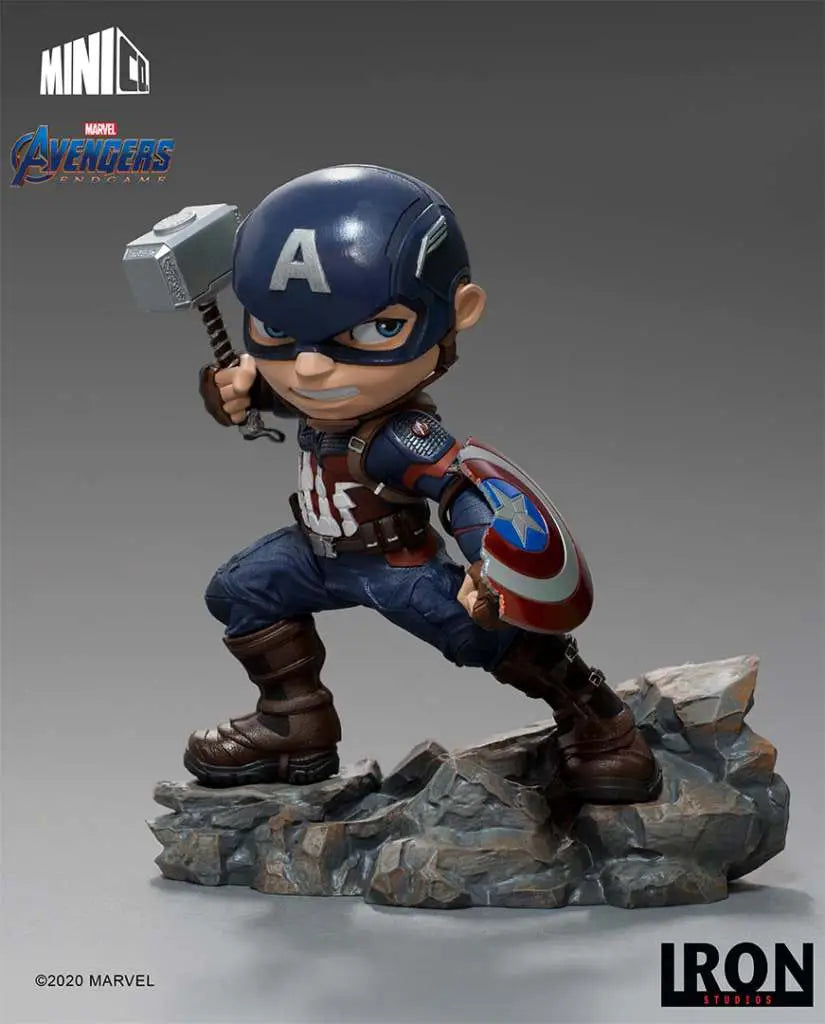 AVENGERS ENDGAME CAPTAIN AMERICA MINICO IRON STUDIOS