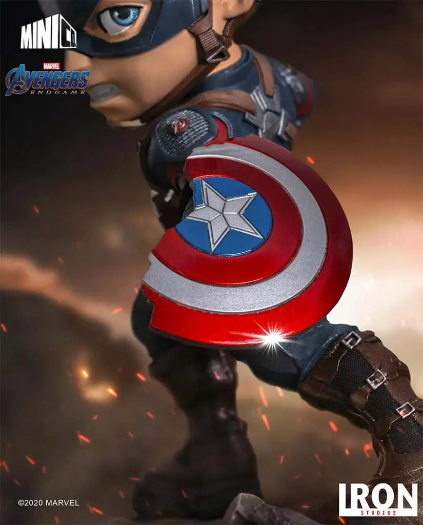 AVENGERS ENDGAME CAPTAIN AMERICA MINICO IRON STUDIOS