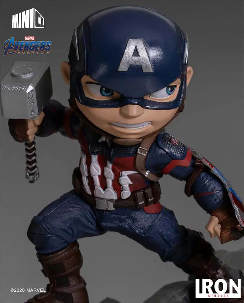 AVENGERS ENDGAME CAPTAIN AMERICA MINICO IRON STUDIOS