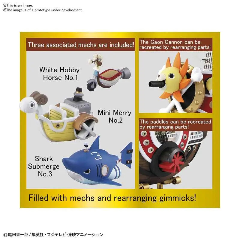 ONE PIECE THOUSAND SUNNY LAND OF WANO V Bandai