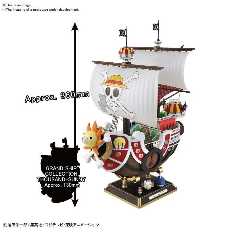 ONE PIECE THOUSAND SUNNY LAND OF WANO V Bandai