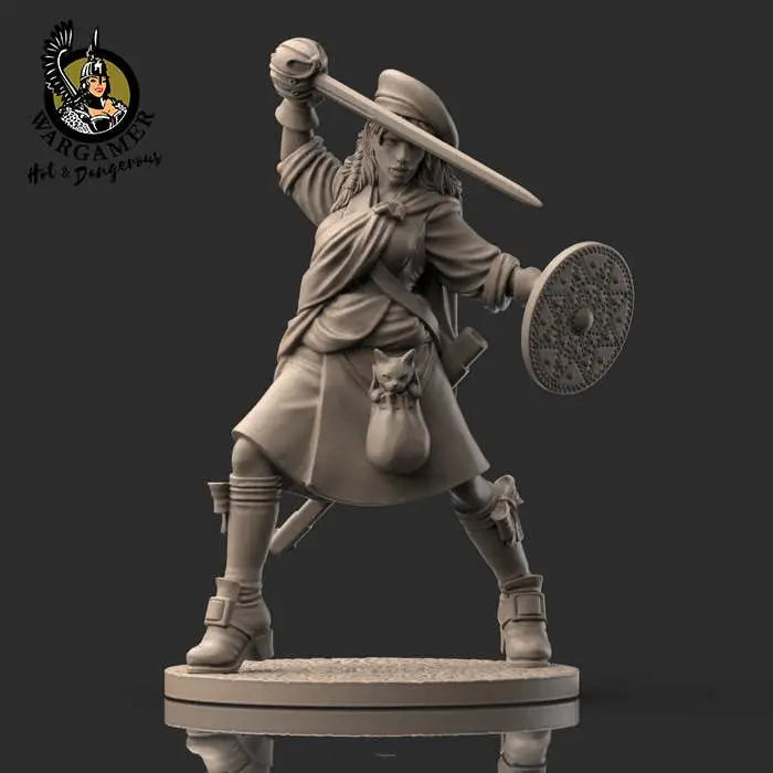 54 mm AILSA THE HIGHLANDER HOT AND DANGEROUS