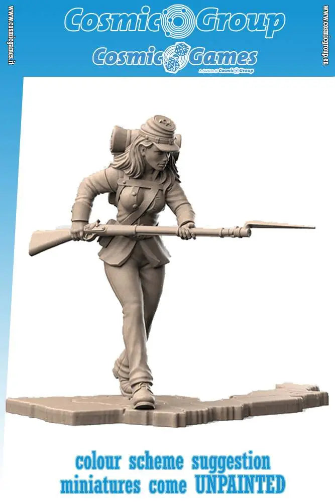 54 mm CLARA FROM THE UNION INFANTRY HOT AND DANGEROUS