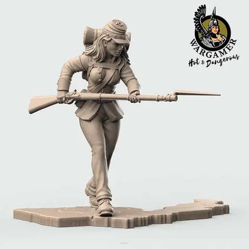 54 mm CLARA FROM THE UNION INFANTRY HOT AND DANGEROUS