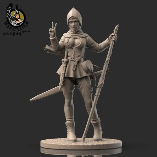 54 mm ROSIE THE BOWMEN HOT AND DANGEROUS