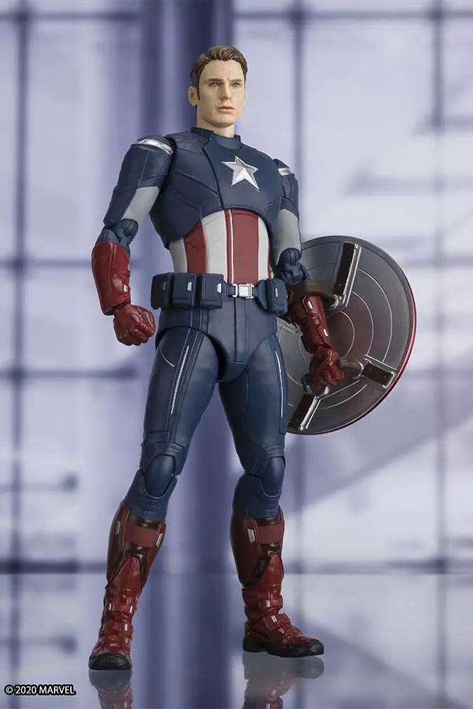 AE CAPTAIN AMERICA CAP VS CAP SHF BANDAI