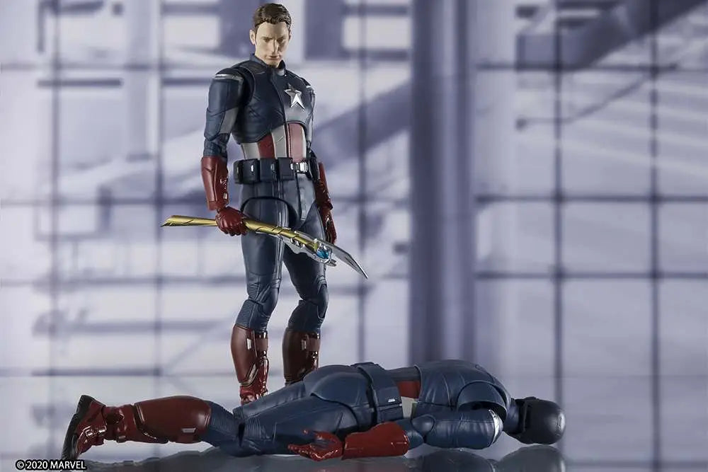 AE CAPTAIN AMERICA CAP VS CAP SHF BANDAI
