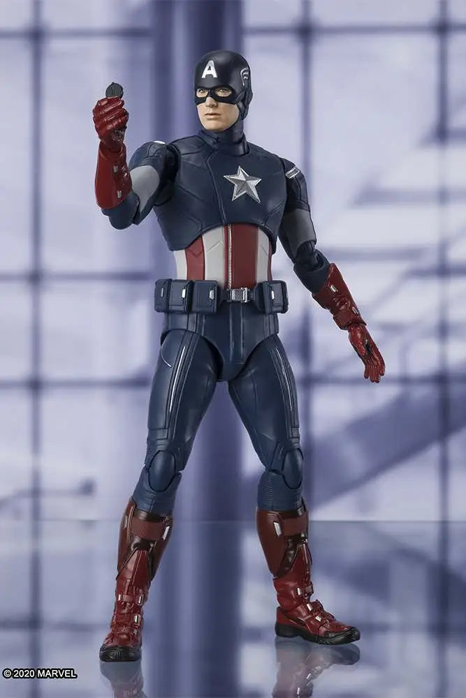 AE CAPTAIN AMERICA CAP VS CAP SHF BANDAI
