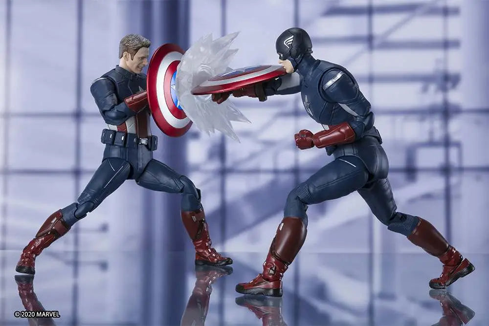 AE CAPTAIN AMERICA CAP VS CAP SHF BANDAI