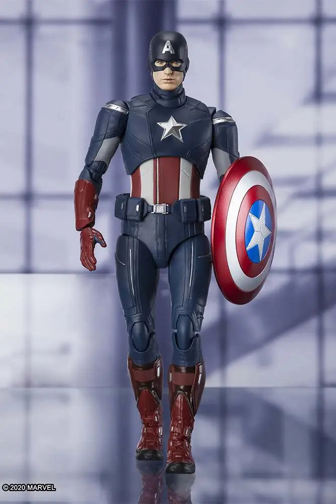 AE CAPTAIN AMERICA CAP VS CAP SHF BANDAI