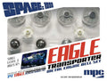 SPACE 1999 EAGLE METAL ENGINE BELL SET ROUND 2 MPC