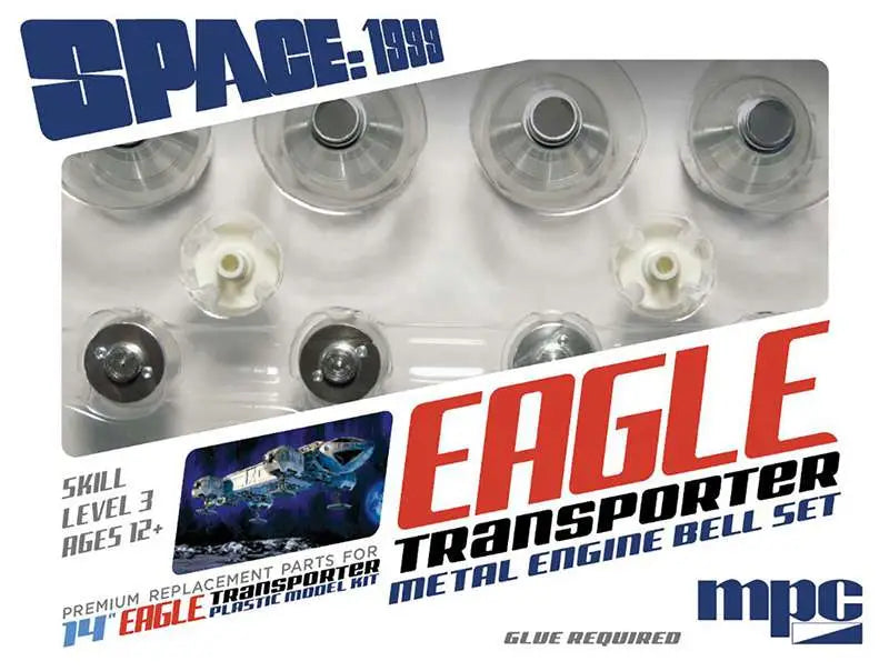 SPACE 1999 EAGLE METAL ENGINE BELL SET ROUND 2 MPC