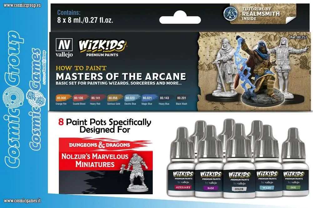 WIZKIDS PS MASTERS OF THE ARCANE VALLEJO