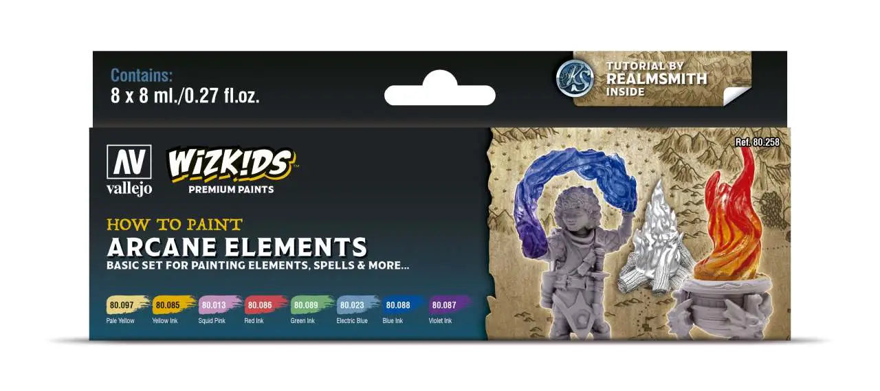 WIZKIDS PS ARCANE ELEMENTS VALLEJO