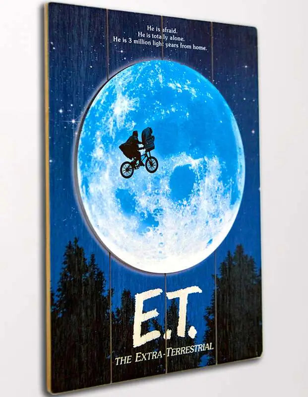 ET WOODEN POSTER DOCTOR COLLECTOR