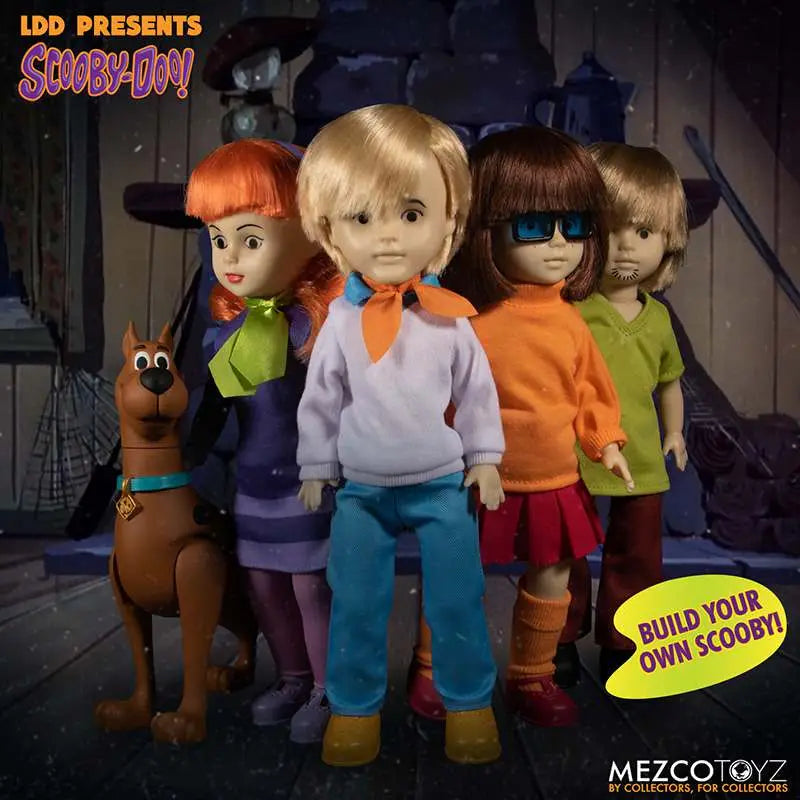 LDD PRES SCOOBY DOO&MISTERY INC SET (4) MEZCO TOYS