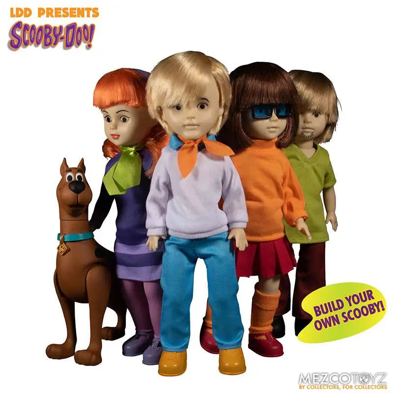LDD PRES SCOOBY DOO&MISTERY INC SET (4) MEZCO TOYS