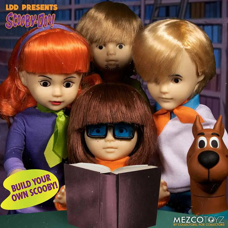 LDD PRES SCOOBY DOO&MISTERY INC SET (4) MEZCO TOYS