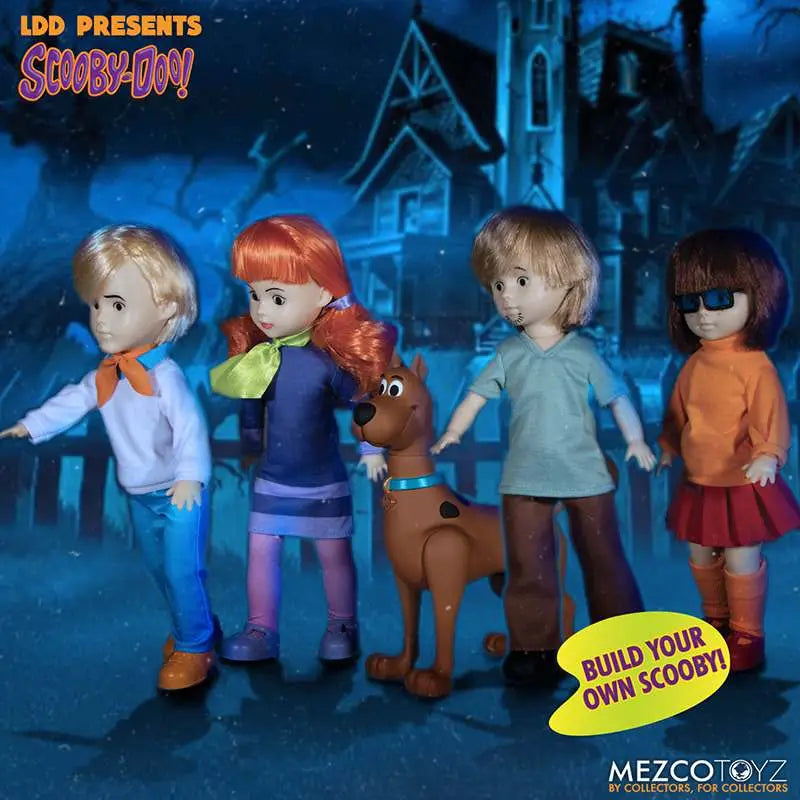 LDD PRES SCOOBY DOO&MISTERY INC SET (4) MEZCO TOYS