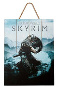 SKYRIM AEREAL WOODEN POSTER DOCTOR COLLECTOR