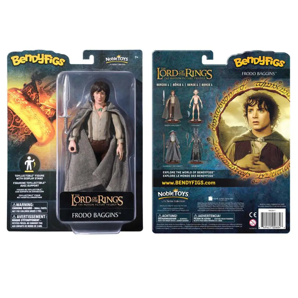 LORD OF THE RING FRODO BENDYFIGURE NOBLE COLLECTIONS