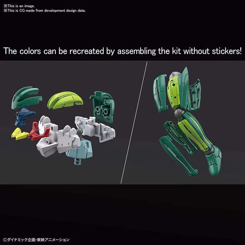 HG KOTETSU JEEG INFINITISM 1/44 BANDAI MODEL KIT GUNPLA