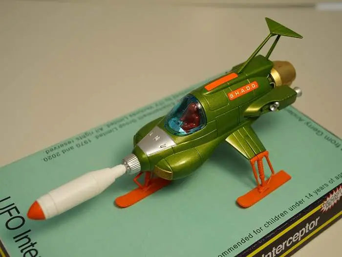 RETRO UFO INTERCEPTOR DIECAST SIXTEEN 12