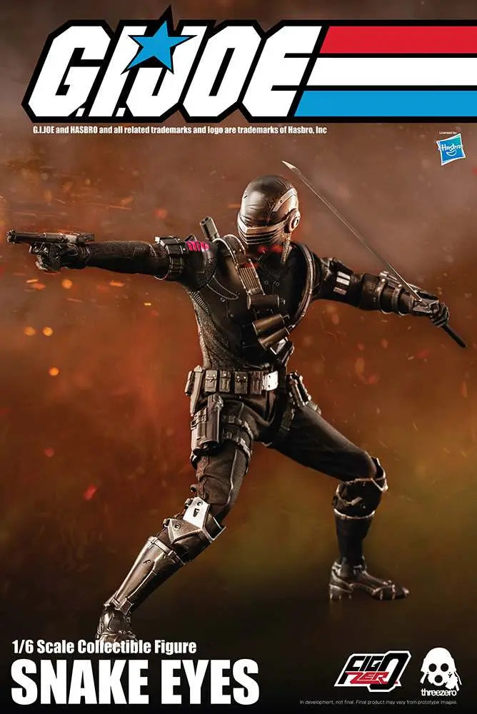 GI JOE SNAKE EYES 1/6 THREEA TOYS/THREEZERO