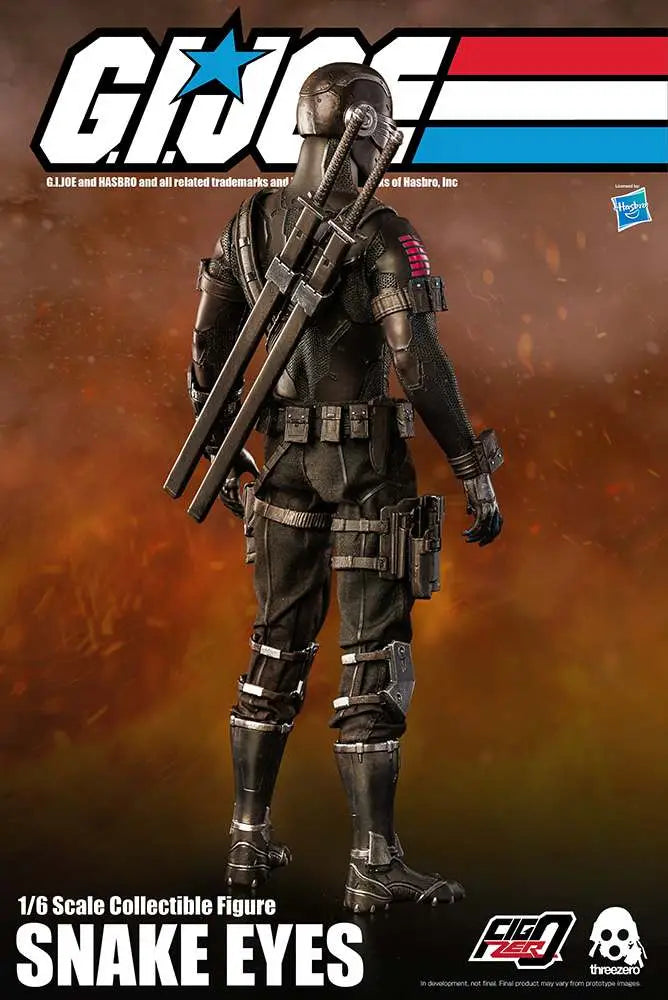 GI JOE SNAKE EYES 1/6 THREEA TOYS/THREEZERO