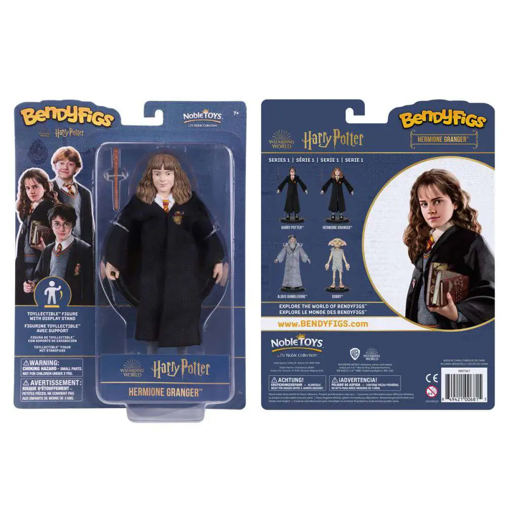 HARRY POTTER HERMIONE BENDYFIGURE NOBLE COLLECTIONS