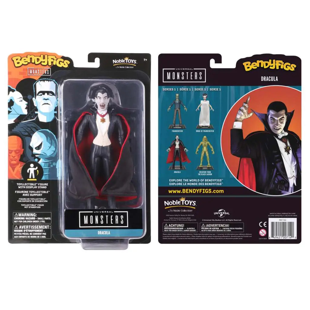 UNIVERSAL MONSTERS DRACULA BENDYFIG NOBLE COLLECTIONS