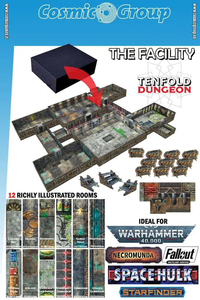 TENFOLD DUNGEON THE FACILITY DM VAULT