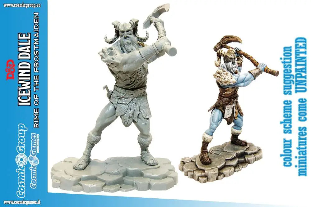 D&D ICEWIND DALE FROST GIANT RAVAGER GF9-BATTLEFRONT