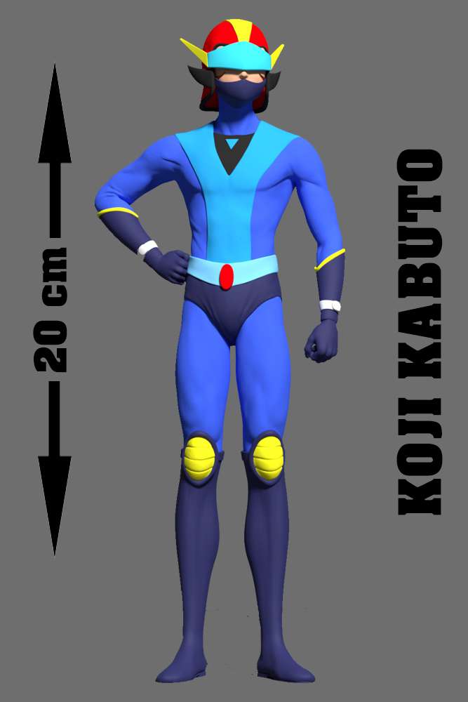 KOJI KABUTO 1 10 VINYL FIGURE MOVE THE GAME