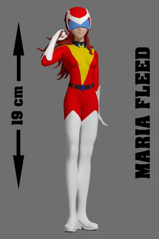 MARIA FLEED 1 10 VINYL FIGURE MOVE THE GAME