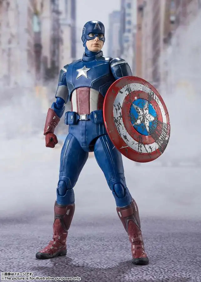 AVENGERS ASSEMBLE CAPTAIN AMERICA SHF BANDAI