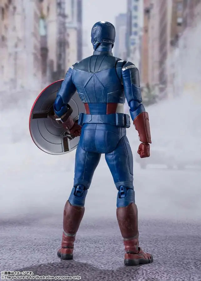 AVENGERS ASSEMBLE CAPTAIN AMERICA SHF BANDAI