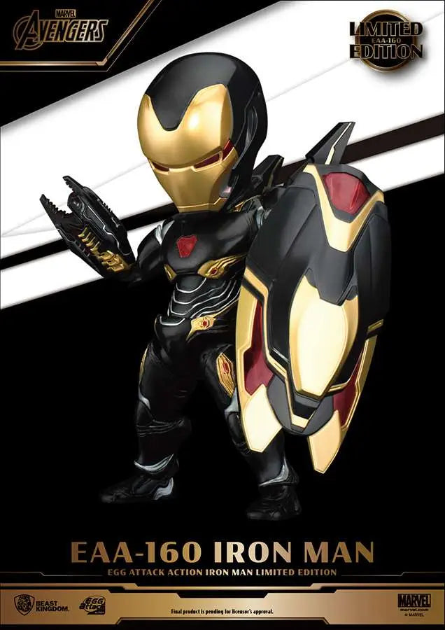 EGG ATTACK ACT AVENGERS IRON MAN LTD ED BEAST KINGDOM