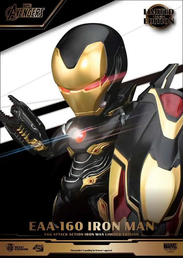EGG ATTACK ACT AVENGERS IRON MAN LTD ED BEAST KINGDOM