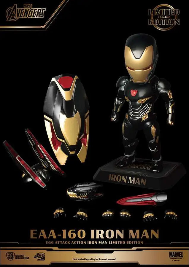 EGG ATTACK ACT AVENGERS IRON MAN LTD ED BEAST KINGDOM