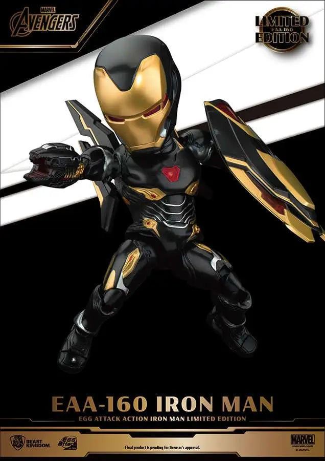 EGG ATTACK ACT AVENGERS IRON MAN LTD ED BEAST KINGDOM