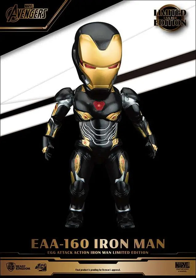 EGG ATTACK ACT AVENGERS IRON MAN LTD ED BEAST KINGDOM