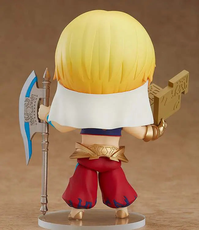 FATE G/O CASTER GILGAMESH ASCE NENDOROID ORANGE ROUGE