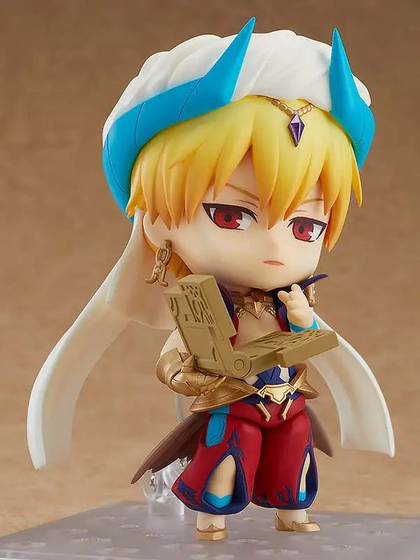 FATE G/O CASTER GILGAMESH ASCE NENDOROID ORANGE ROUGE