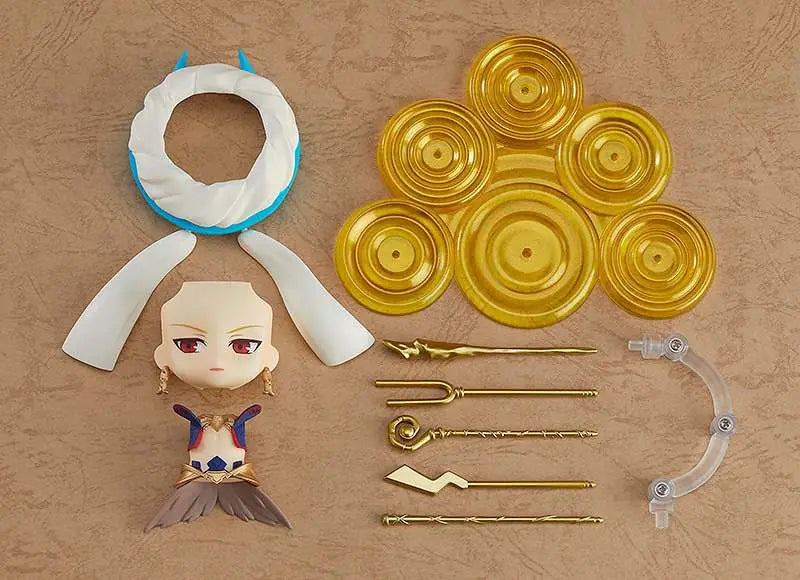 FATE G/O CASTER GILGAMESH ASCE NENDOROID ORANGE ROUGE