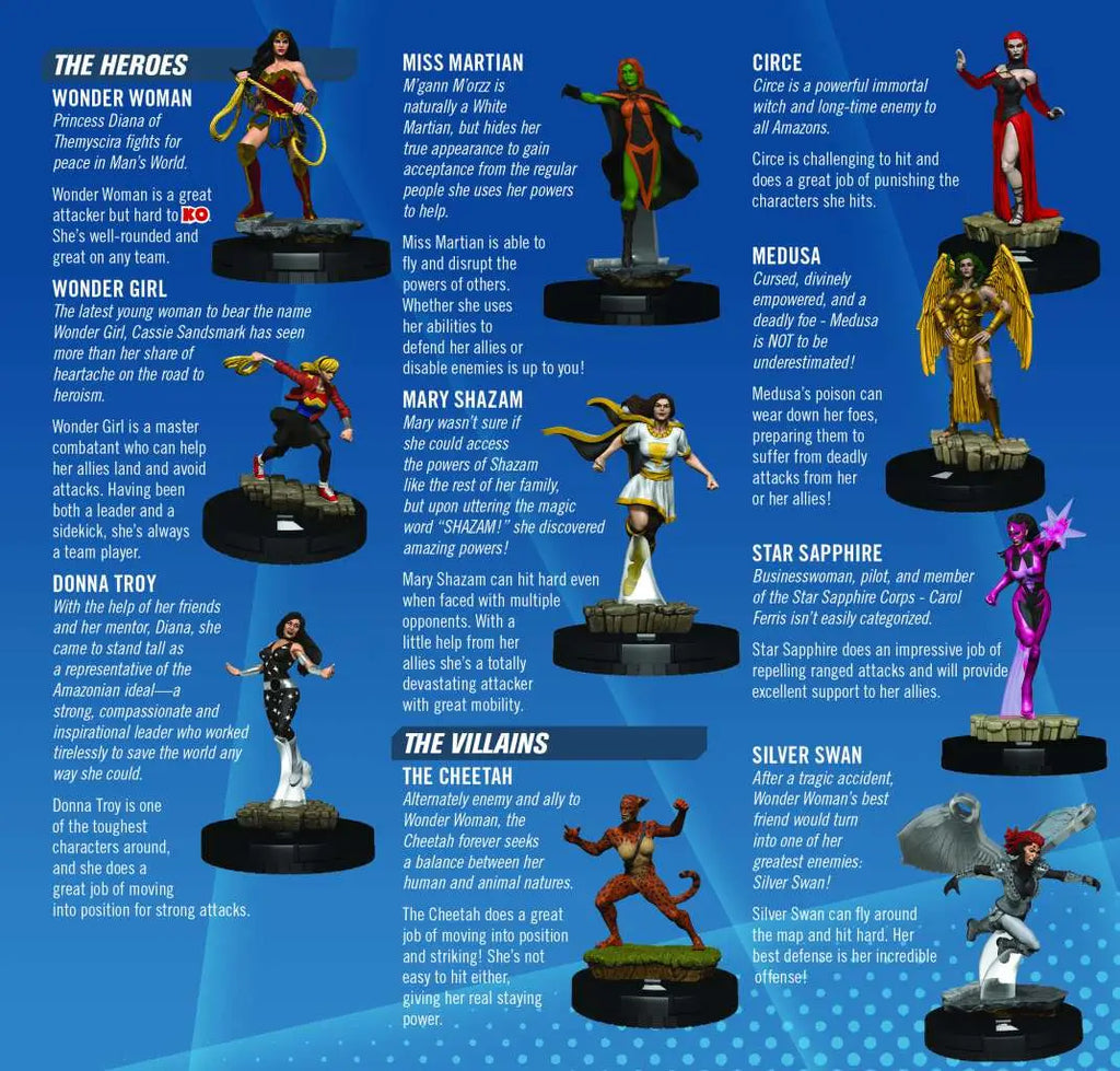 DCHC WONDER WOMAN 80th ANN. STARTER GAME WIZKIDS